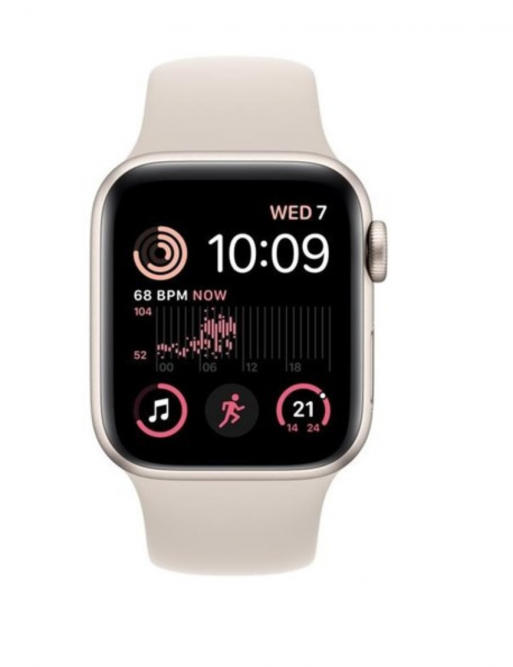 Apple Watch SE GPS 44mm Alu Starlight - Tunisie-sousse