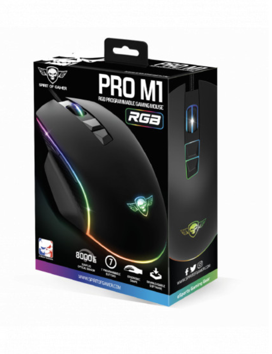 Souris SPIRIT OF GAMER PRO-PM1 - RGB-tunisie-sousse