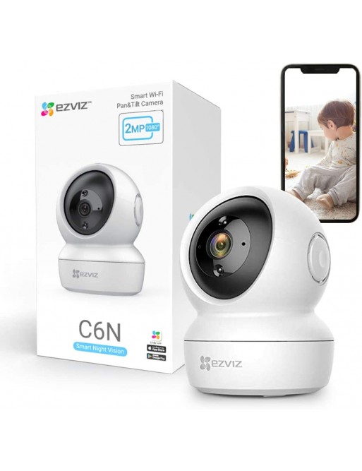 Caméra Surveillance Intérieure EZVIZ C6N WiFi - FHD-tunisie-sousse