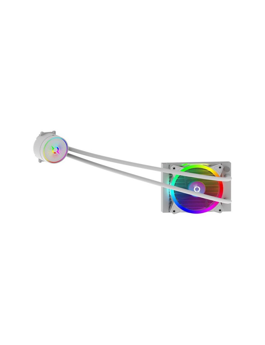 Refroidisseur  De Processeur Gamer AQIRYS AQUARIUS 120 AIO ARGB - Blanc