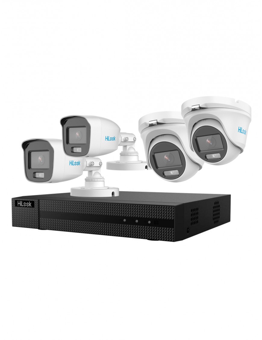 Camera surveillance DVR HD + 4 CAMERA-COLOR VU-2MP