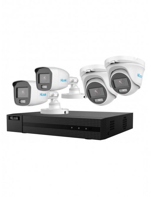 Camera surveillance DVR HD + 4 CAMERA-COLOR VU-2MP