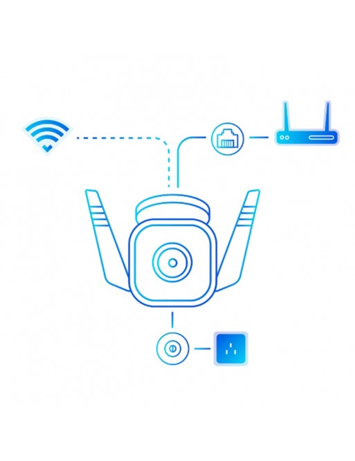 Caméra Surveillance Extérieure TP-LINK TAPO C310 WiFi - Full HD Etanche disponible en  Tunisie - Sousse