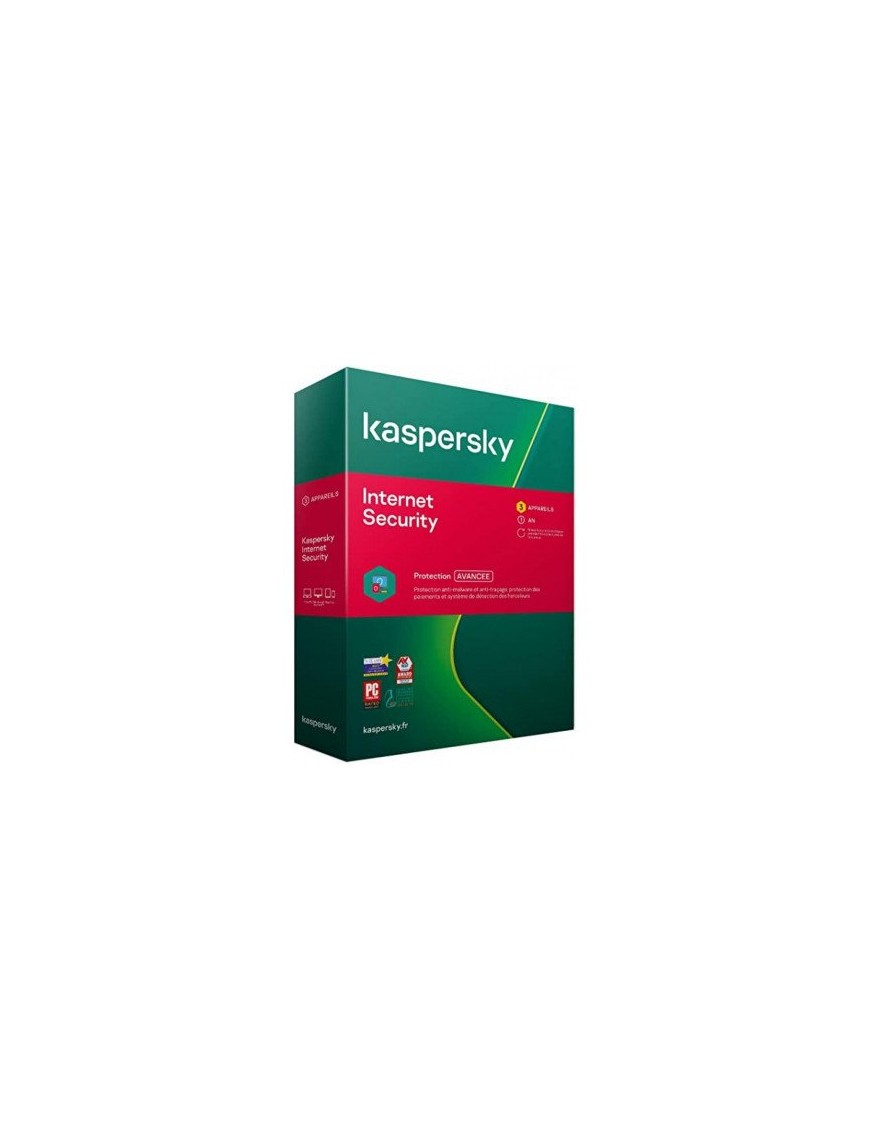 Antivirus Kaspersky Internet Security 2021 3PCs - 1An