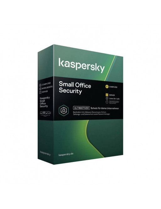 Antivirus Kaspersky Small office Security 2021 5PCs -1 Serveur- 1An