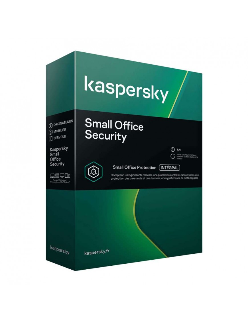 Antivirus Kaspersky Small office Security 2021 10PCs -1 Serveur- 1An-tunisie-sousse