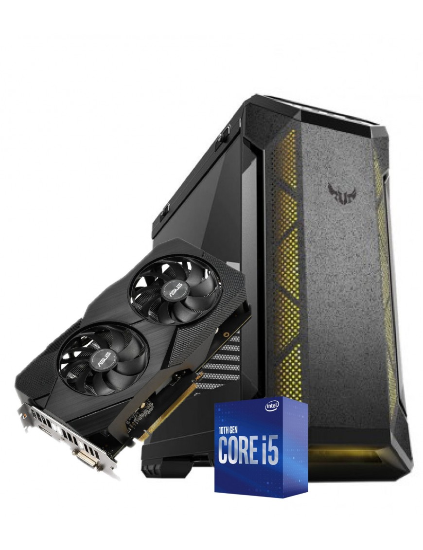 Pc De Bureau Gamer POWER BY ASUS  I5 10ème Gén. - 16Go - GTX 1660Ti-tunisie-sousse