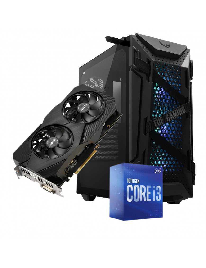 Pc De Bureau Gamer POWER BY ASUS I3 10ème Gén. - 16Go - GTX 1660S-tunisie-sousse