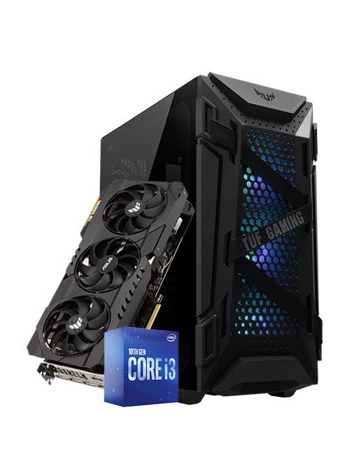 Pc De Bureau Gamer POWER BY ASUS  I3 10ème Gén. - 16Go - RTX 2060 OC-tunisie-sousse