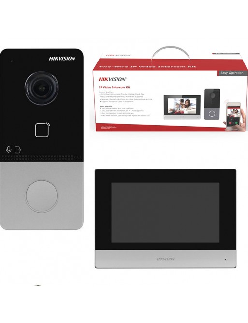 KIT VIDEO PHONE  HIKVISON - ECRAN 7"- WIFI - tunisie-sousse