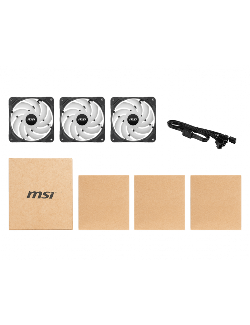 Ventilateur Boitier MSI MAX F12A-3 - RVB -Tunisie-Sousse