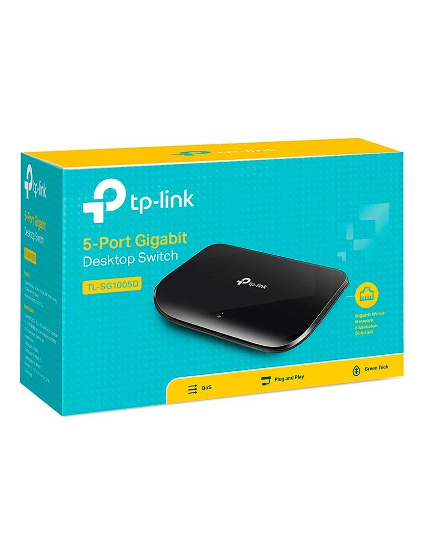 Switch de Bureau TP-Link TL-SG1005D 5 Ports Gigabit - 10/100/1000 Mbps tunisie-sousse