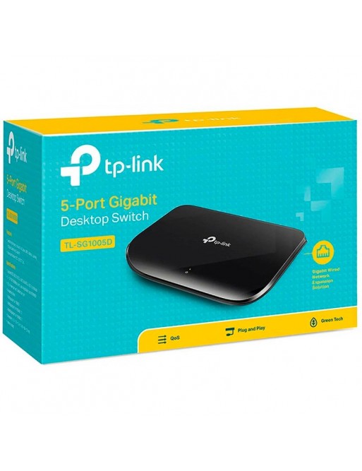 Switch de Bureau TP-Link TL-SG1005D 5 Ports Gigabit - 10/100/1000 Mbps tunisie-sousse