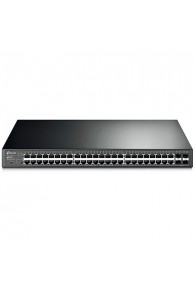 Switch JetStream Tp-Link 48 ports Gigabit PoE+ avec 4 ports emplacements SFP