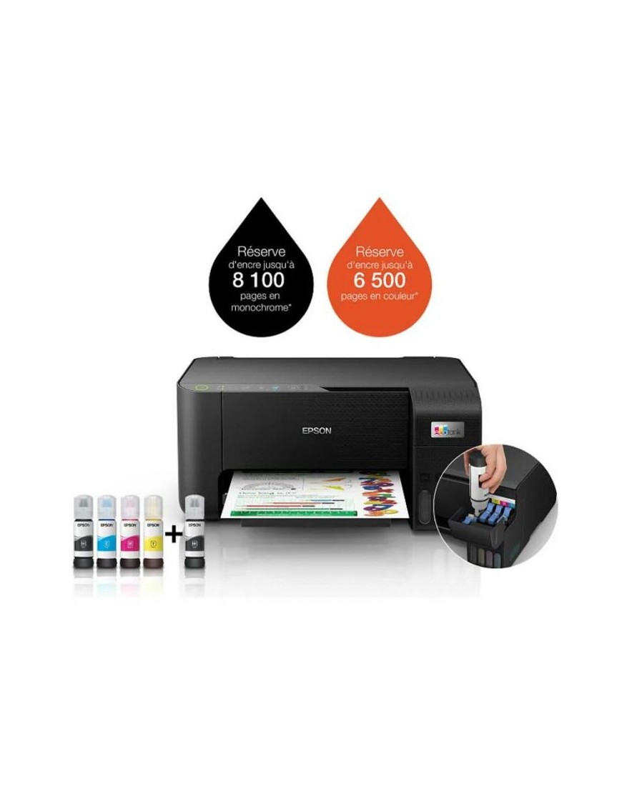 Imprimante à Réservoir Intégré EPSON ECOTANK L5290 4En1 Couleur A4 WIFI