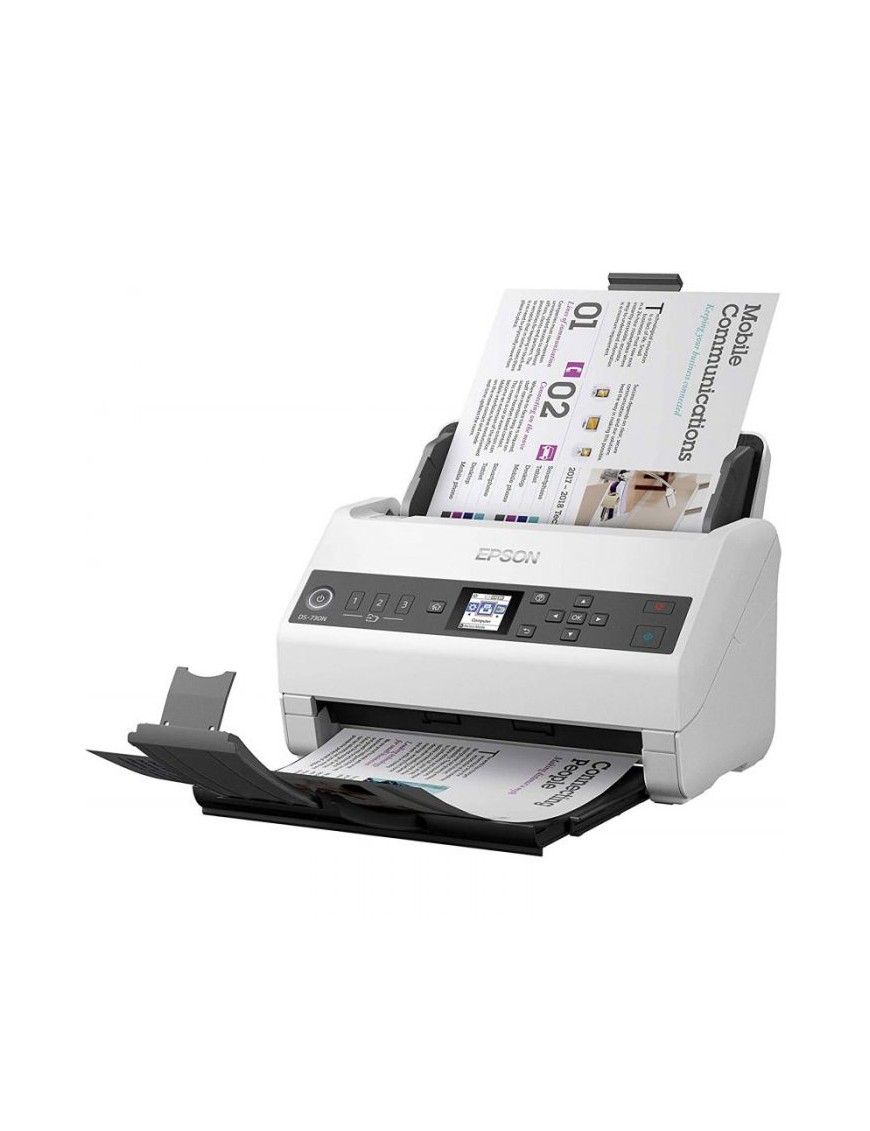 Scanner EPSON WorkForce DS-730N Réseau - Recto/Verso -tunisie-sousse