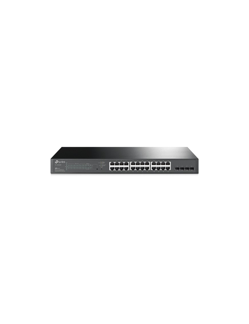 Switch JetStream Tp-Link 28 ports Gigabit PoE+ avec 4 ports emplacements SFP Tunisie - Sousse