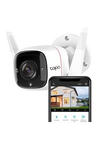 Caméra Surveillance WiFi Extérieur - TP-Link Tapo C310 - HD 2K(3MP) étanche  IP66 - Vision nocturne - Détection de mouvement - Cdiscount Bricolage