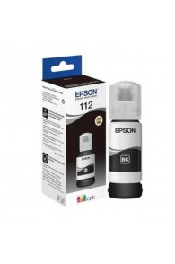 Bouteille D'encre EPSON EcoTank 112 Noir - 127ml - Originale