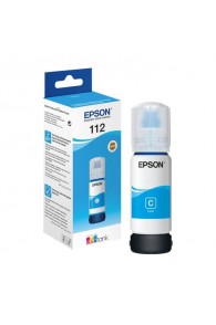 Bouteille D'encre EPSON EcoTank 112 Cyan - 70ml - Originale