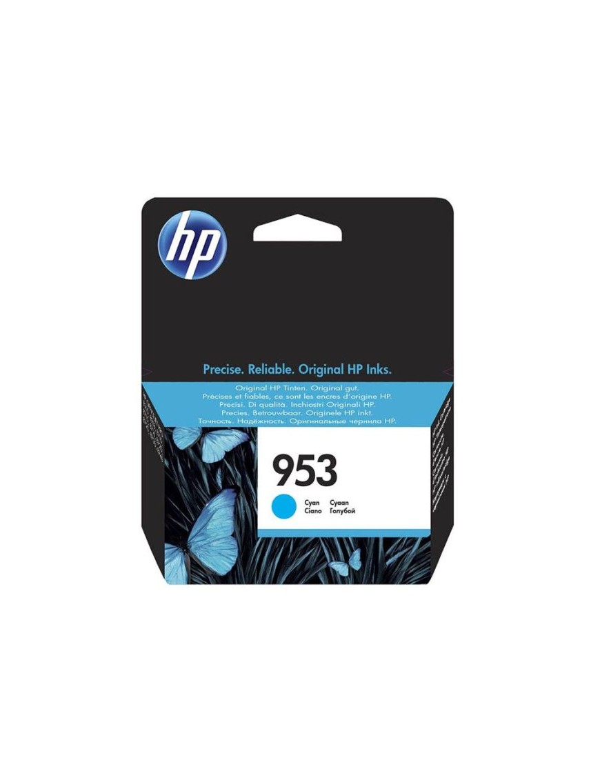 HP 953 Cartouche d'encre cyan authentique (F6U12AE#BGY)