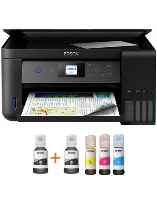 Imprimante Multifonction Epson EcoTank L3210 Recto Verso