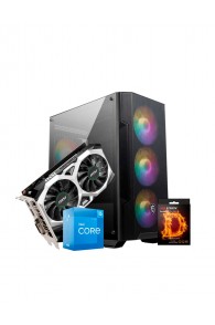 PC VISIOGAMING Masha i5 12ème Gén.- 16Go - 512Go -GTX1650