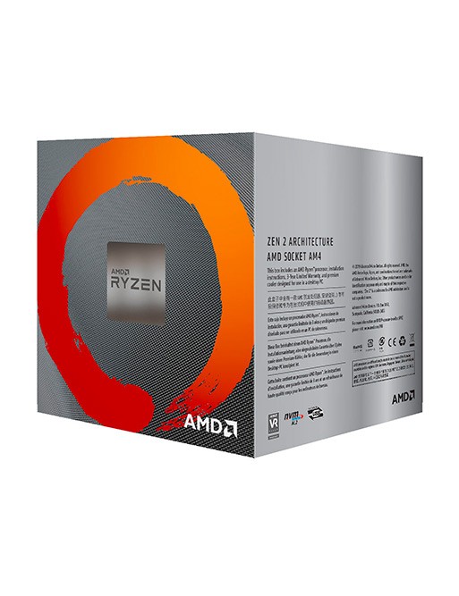 Processeur AMD RYZEN 5-3600 BOX avec Fan- 4.2 GHZ - Socket AM4- Tunisie - Sousse