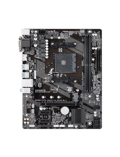 Carte Mère GIGABYTE A320M-S2H - Socket AMD AM4-Tunisie-Sousse