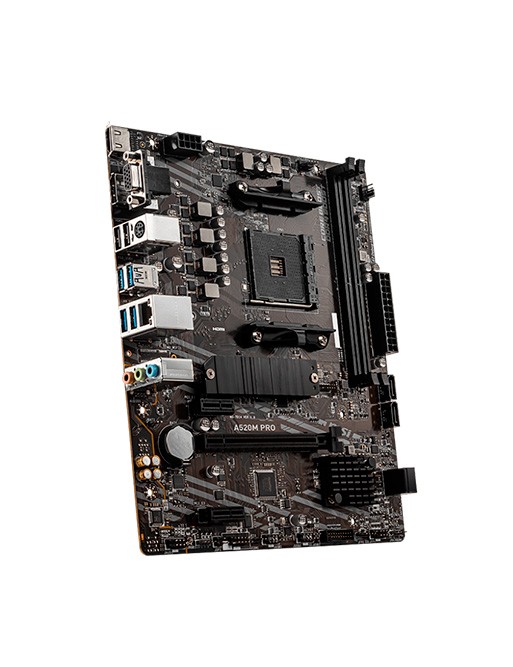 Carte Mère MSI A520M PRO - Micro ATX - M.2 SATA 3 - Socket AM4-Tunisie-Sousse