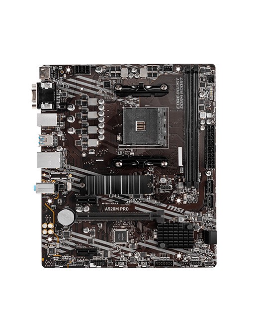 Carte Mère MSI A520M PRO - Micro ATX - M.2 SATA 3 - Socket AM4-Tunisie-Sousse