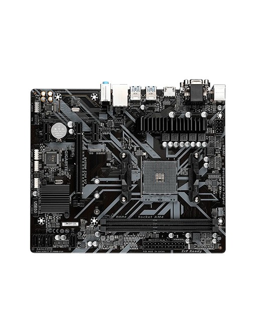 Carte Mère GIGABYTE B450M S2H V2 - SATA 4 - M-ATX - Socket AMD AM4-Tunisie-Sousse