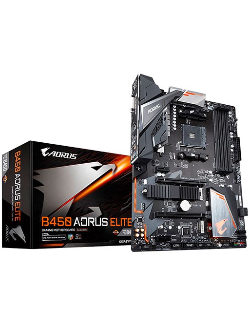 Carte Mère GIGABYTE  B450 AORUS ELITE - ATX -M.2 SATA 3- Socket AMD AM4 -Tunisie-Sousse