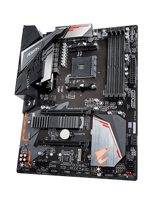 Carte Mère GIGABYTE  B450 AORUS ELITE - ATX -M.2 SATA 3- Socket AMD AM4 -Tunisie-Sousse