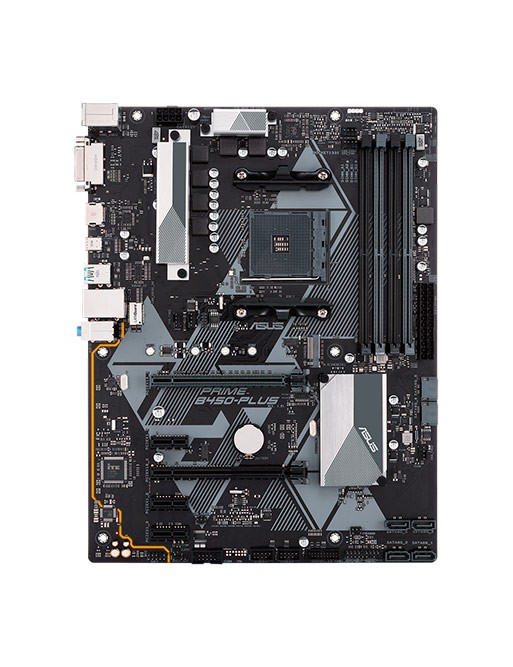 Carte mère ASUS Prime B450 Plus - SATA 6 - ATX- Socket AMD AM4-Tunisie-Sousse