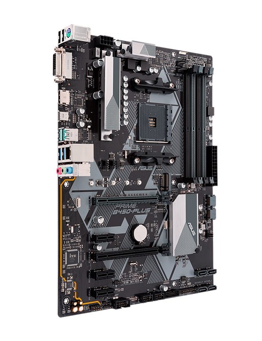 Carte mère ASUS Prime B450 Plus - SATA 6 - ATX- Socket AMD AM4-Tunisie-Sousse