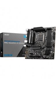 Carte Mère MSI PRO B660M-A DDR4 - SATA 4 - M-ATX - Socket LGA 1700