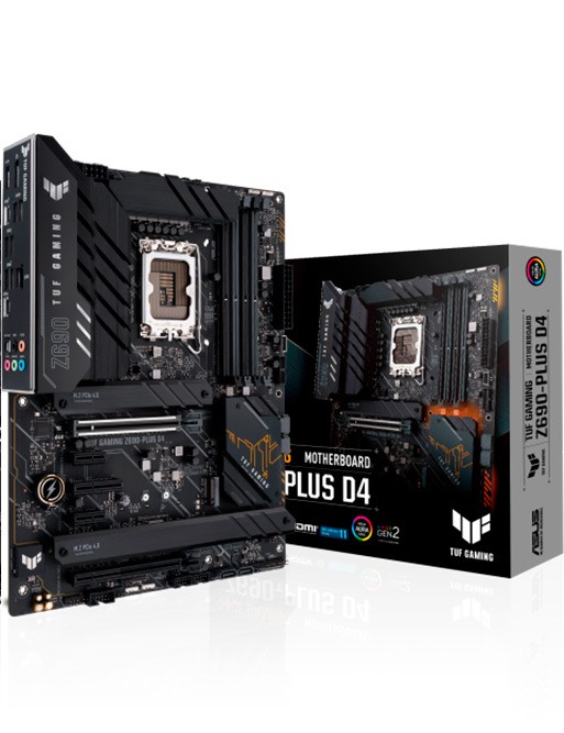 Carte Mère ASUS TUF Gaming Z690 Plus D4 - Socket LGA 1700 - Tunisie - Sousse