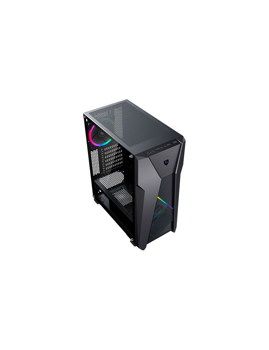 Boitier Pc Gamer AQIRYS CANOPUS - Moyen Tour - BLACK-  tunisie-sousse