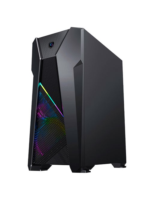 Boitier Pc Gamer AQIRYS CANOPUS - Moyen Tour - BLACK-  tunisie-sousse