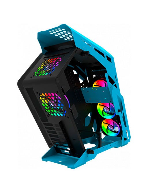 Boitier Pc Gamer AQIRYS PROCYON - Blue-tunisie-sousse