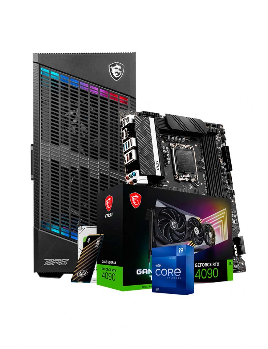 Pc De Bureau Gamer Sparta i9 12ème Gén.- 32Go - 1To+500Go SSD -RTX4090- Tunisie - Sousse