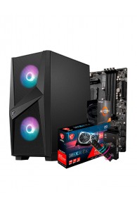 Pc De Bureau Gamer FOXRIVER AMD Ryzen 5 - 16Go - 500Go SSD - RX6600