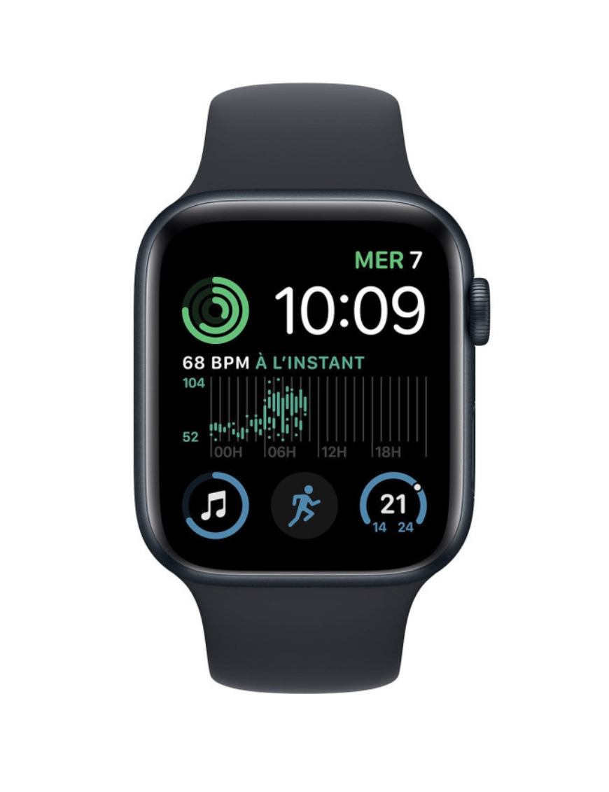 Apple Watch SE GPS 44mm Alu Minuit - Tunisie-sousse
