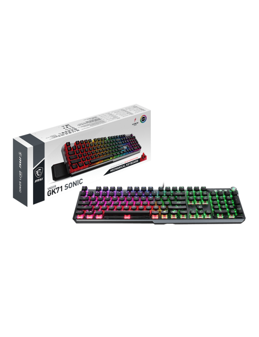 Clavier MSI Vigor GK20 - Gaming - Tunisie-Sousse