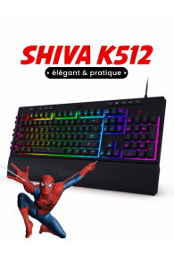 Clavier REDRAGON SHIVA K512 Gaming - RGB