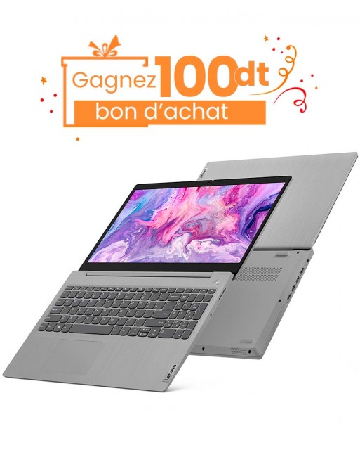 Pc Portable LENOVO IdeaPad 3 i5 11ème Gén. - 20Go - 1To HDD+256Go SSD - Gris tunisie-sousse