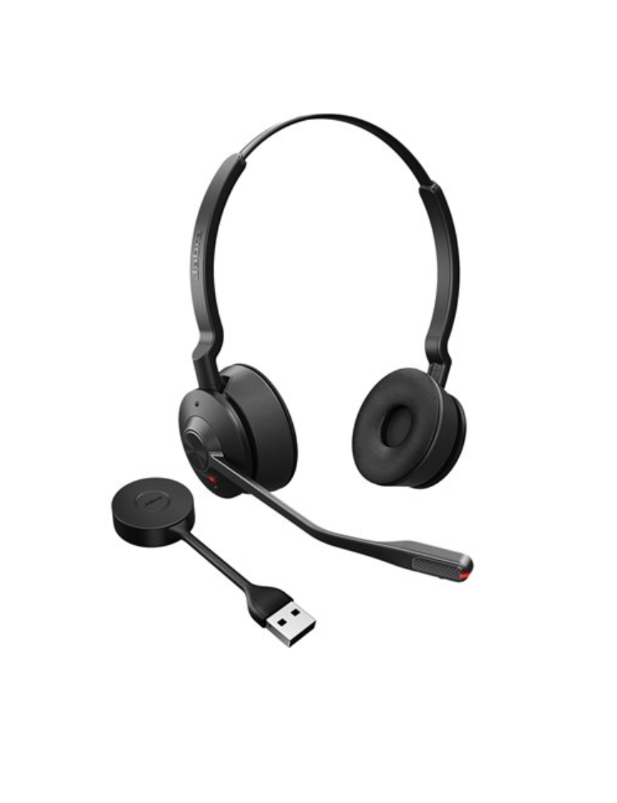 Casque Micro Sans Fil Jabra Engage 55 Stereo + station de charge -tunisie-sousse