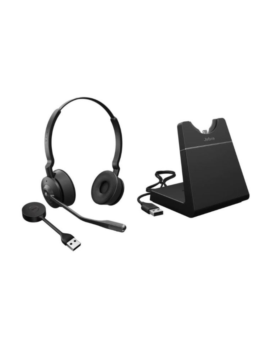 Jabra Evolve 40 UC Mono : Casque USB 1 écouteur connexion USB et jack 3.5 mm