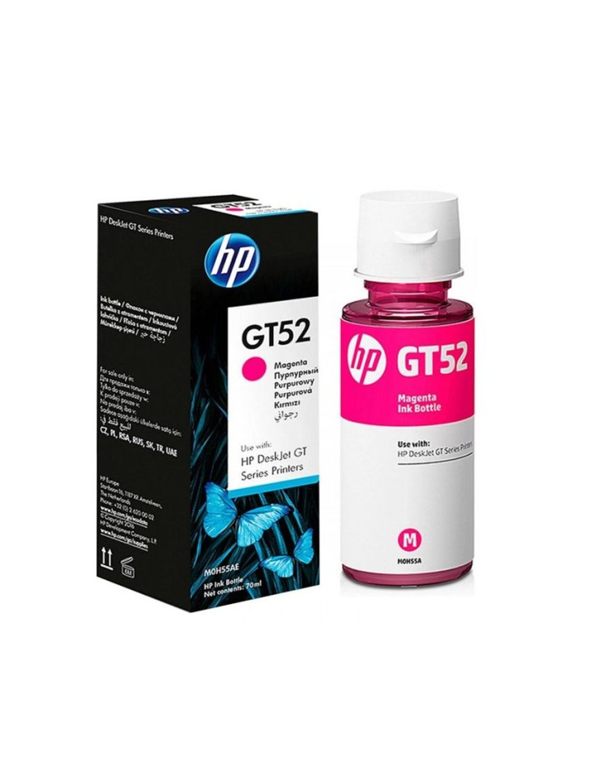 Bouteille D'encre HP GT52 - Magenta - 70ml - Originale-tunise_sousse